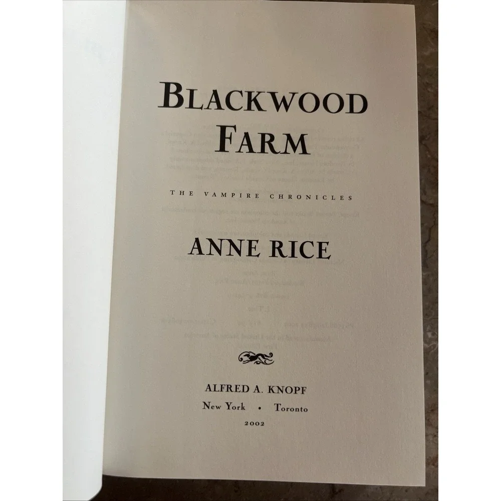 N/A 2002 blackwood